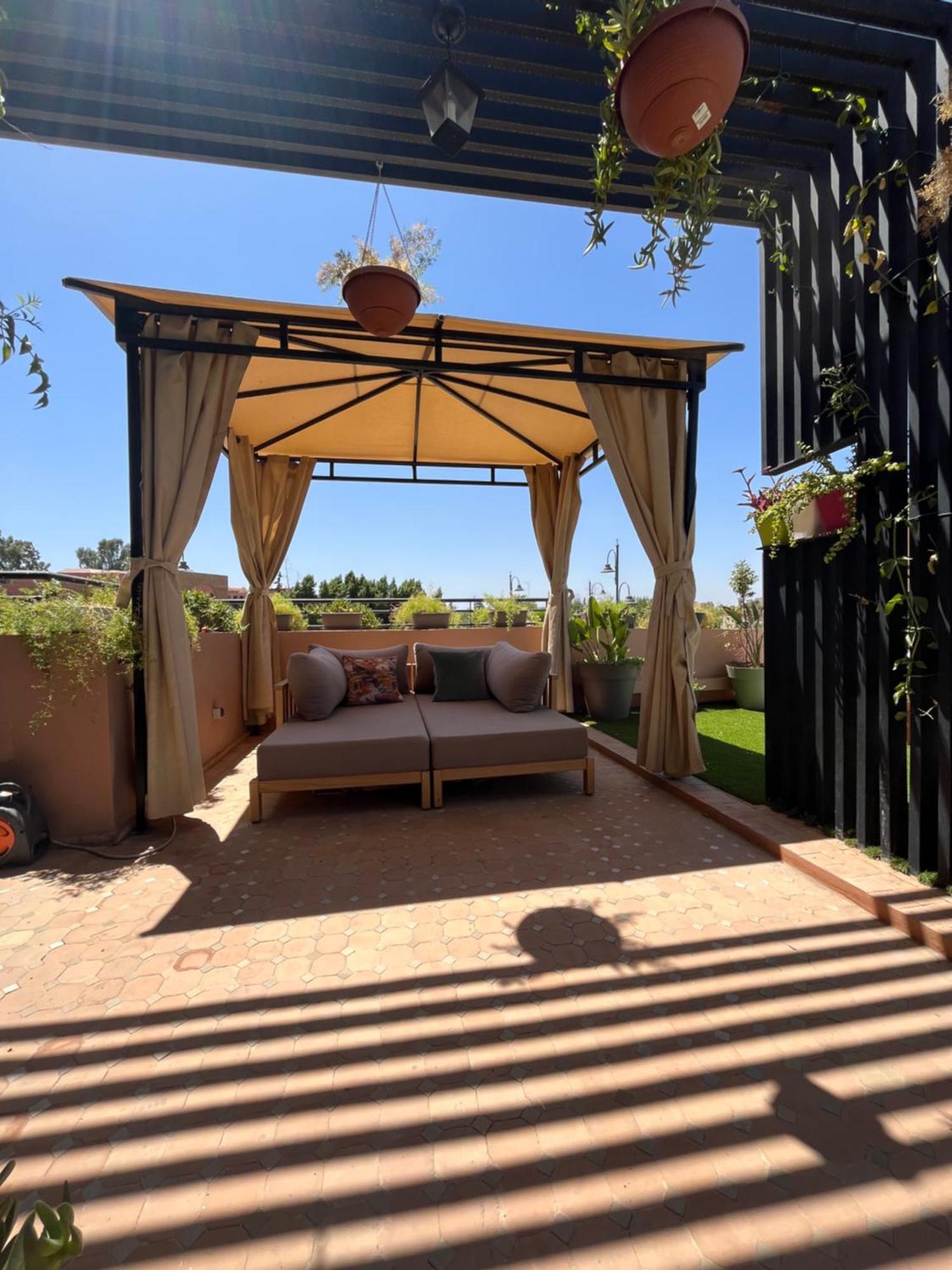Апартаменты Marrakech M Avenue Terrasse Jardin Марракеш Экстерьер фото