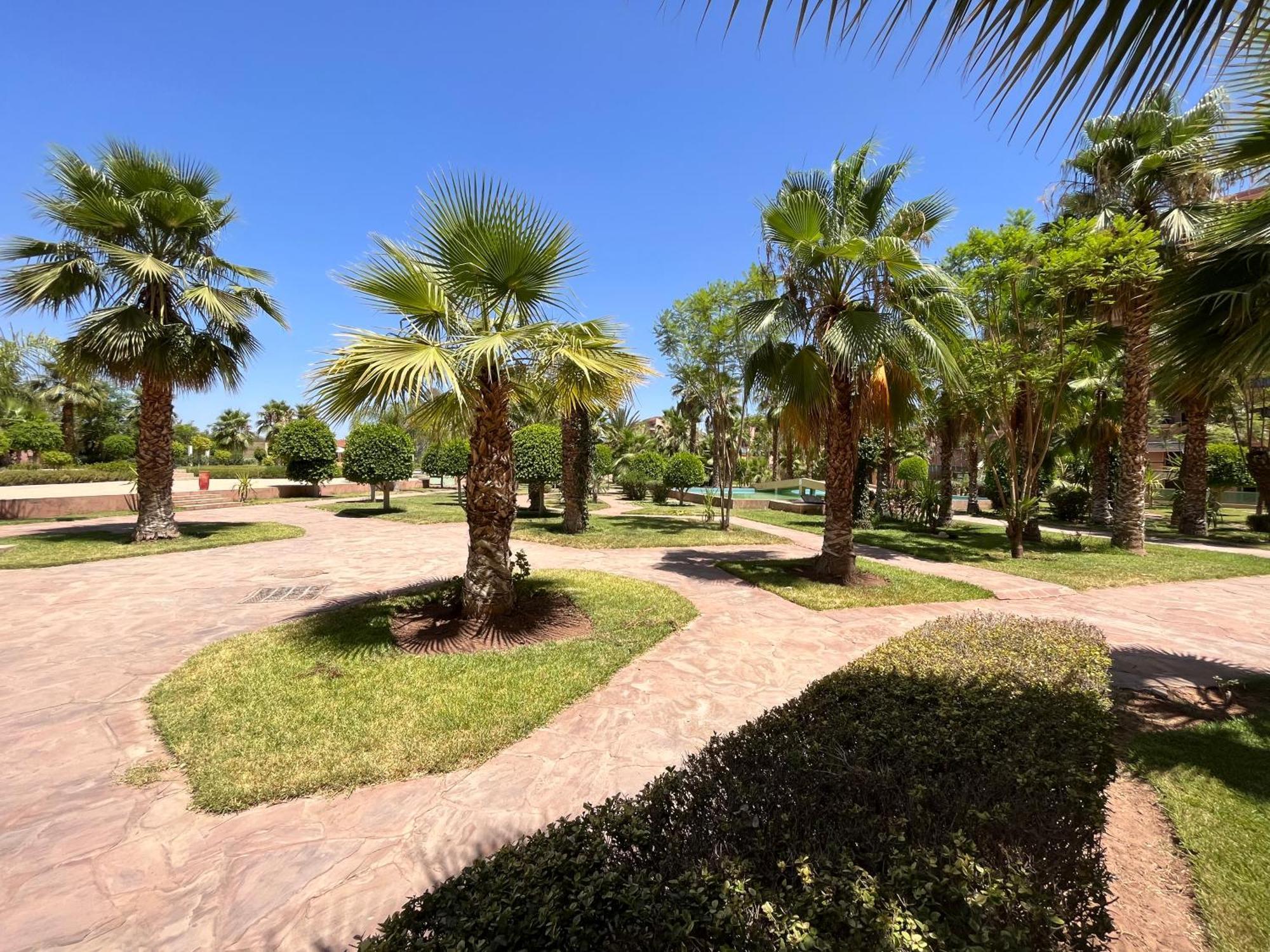 Апартаменты Marrakech M Avenue Terrasse Jardin Марракеш Экстерьер фото